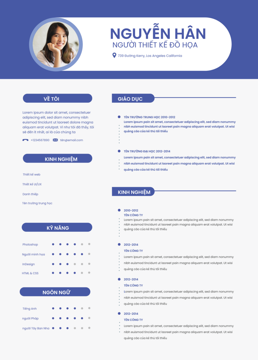 Artistic Tech CV Canva: Phong Cách Trắng, Xanh Dương Đậm & Xanh Lục Cho Professionals