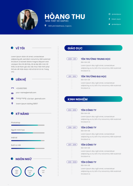 Canva Business Model CV: Trắng, Xám & Vàng Cho Ngành Kinh Doanh Tiên Tiến