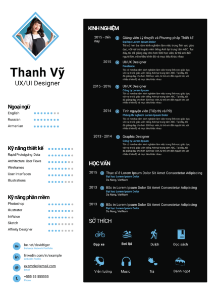 Google Slide CV Chuyên Nghiệp Trắng và Vàng, Chuyên Gia Tài Chính