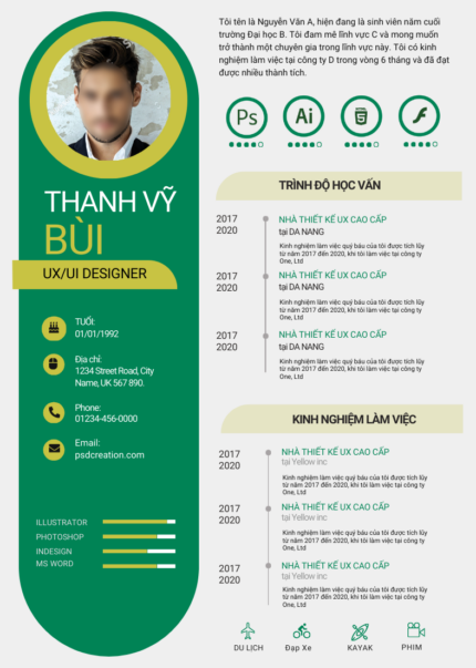 Dynamic Tech Canva CV: Trắng Xanh Dương Đậm, Lực Đẩy Đổi Mới Công Nghệ