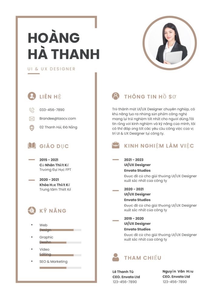 CV Google Slide Hiện Đại Màu Hồng Nhạt - Phong Cách Hiện Đại, Tạo Ấn Tượng Tốt với Nhà Tuyển Dụng