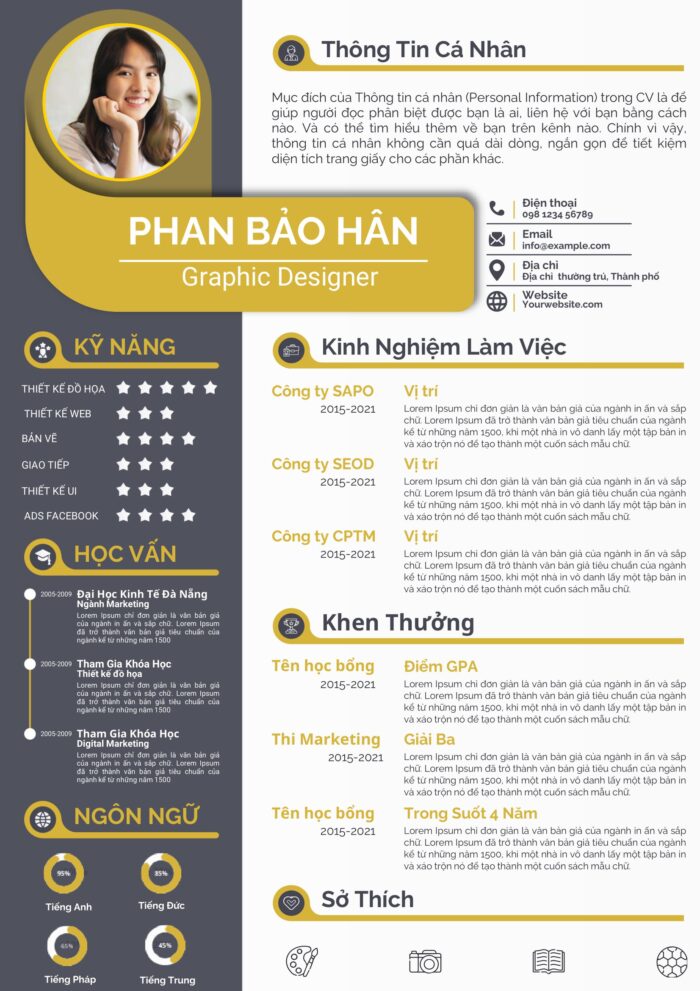 CV Đẳng Cấp Ngành Thiết Kế - Mẫu Canva Màu Nâu Nhạt Tinh Tế, Bảo Chứng Thẩm Mỹ Cho Designer